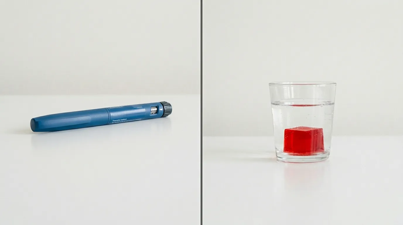 Comparison between gelatin protocol and prescription injections